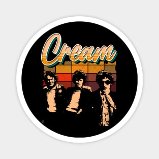 Cream Love Rock Gift For Fans Magnet